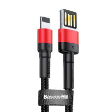 Кабель Baseus Cafule Special Edition USB-A – Lightning (1 м · 20W · 2.4A) (CALKLF-G91) (Black/Red)