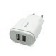 Сетевое зарядное устройство Remax RP-U22 2xUSB-A (12W · 2.4A) с кабелем USB-A – Lightning (White)