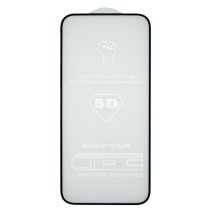 Защитное стекло PRIME для Apple iPhone 15 Plus (Full Glue) (0.3 мм, 4D) (Black)