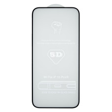 Защитное стекло PRIME для Apple iPhone 15 Plus (Full Glue) (0.3 мм, 4D) (Black)
