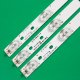 Прямая подсветка для телевизора Fusion 32″ KM315E3-CS-03 (3 планки по 620 мм, 9 LED, линза 15,5 мм, 3 В)
