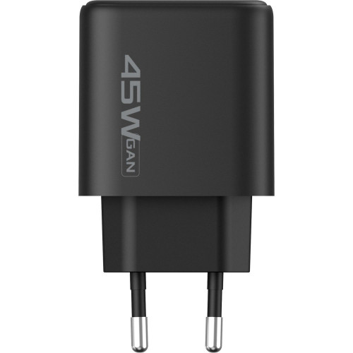 Сетевое зарядное устройство Proove Silicone Power 2 USB-A+USB-C (45W · 3A) (Black)