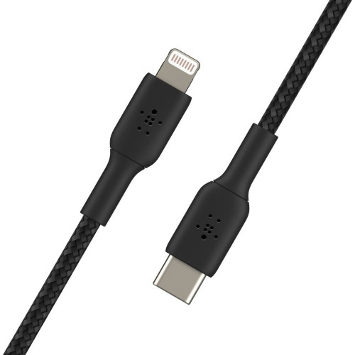 Кабель Belkin Type-C – Lightning (2 м · 18W · 3A) (CAA004BT2MBK) (Black)
