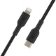 Кабель Belkin Type-C – Lightning (2 м · 18W · 3A) (CAA004BT2MBK) (Black)