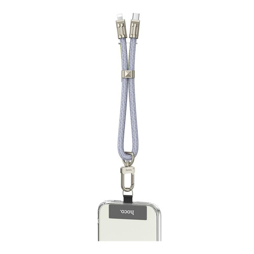 Кабель Hoco GH5 Type-C – Lightning (0.22 м · 20W · 2.4A) (Blue)