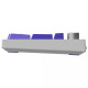 Клавіатура бездротова Proove Gaming Slicker Special Edition (Ukraine Layout) (White/Purple)