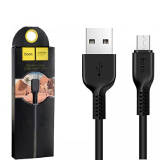 Кабель Hoco X20 Flash USB-A to Micro USB 12W 2.4A 2м black