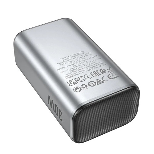 Повербанк Hoco Q17A PD30W+QC (10000 mAh) (Silver)