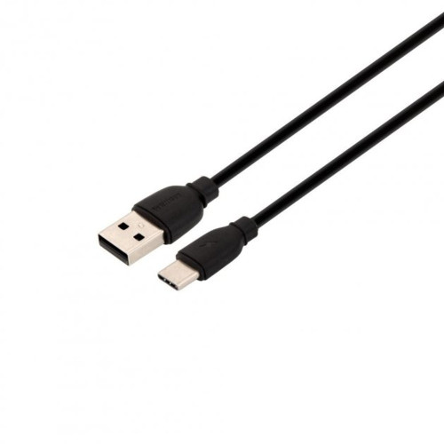 Кабель Remax RC-138a USB-A – Type-C (1 м · 12W · 2.4A) (Black)