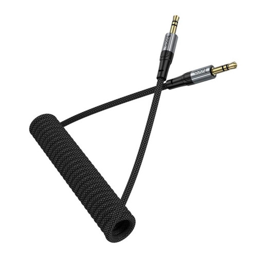 Аудиокабель AUX Hoco UPA33 3.5 мм (1.5 м) (Black)