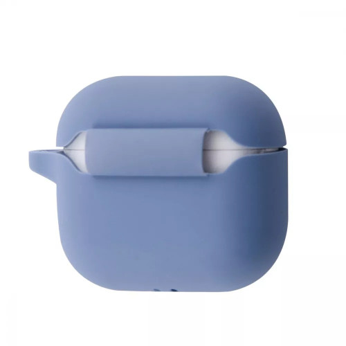 Чехол для AirPods 3 Silicone Case with Carbine (Light Purple)