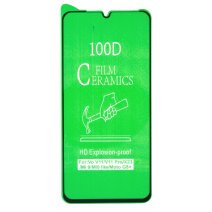 Захисна плівка Ceramic для Xiaomi Mi 9 Lite (Full Glue) (Black)