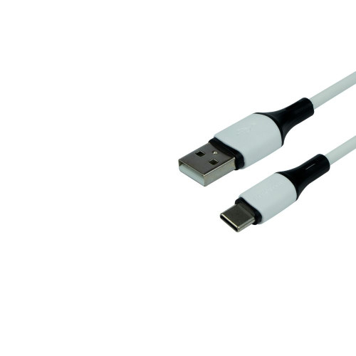 Кабель Borofone BX79 Silicone USB-A – Type-C (1 м · 15W · 3A) (White)
