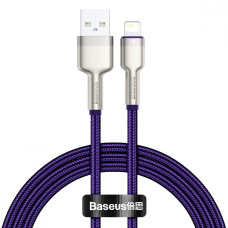 Кабель Baseus Cafule Metal USB-A – Lightning (2 м · 20W · 2.4A) (CALJK-B05) (Purple)