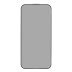 Защитное стекло Privacy для Apple iPhone 16e (Full Glue) (0.3 мм, 2.5D) (Black)