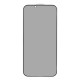 Захисне скло Privacy для Apple iPhone 16e (Full Glue) (0.3 мм, 2.5D) (Black)