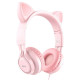 Наушники Hoco W36 3.5 мм (Pink)