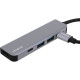 USB-хаб Proove Arc Link 5в1 (2xType-C · 2xUSB 3.0 · HDMI) (Silver)