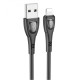 Кабель Borofone BX98 USB-A – Lightning (1 м · 12W · 2.4A) (Black)