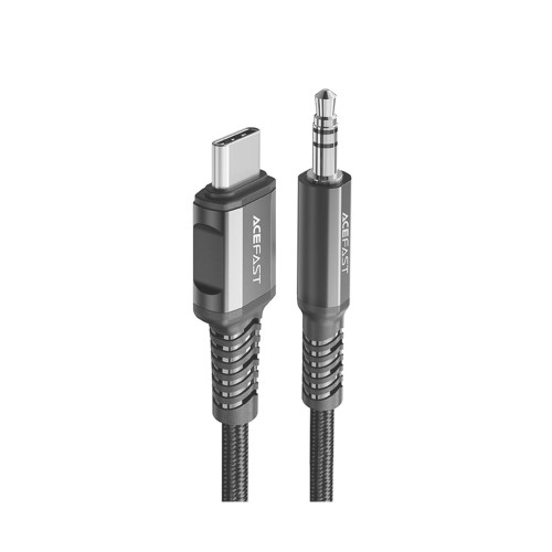 Аудиокабель Acefast C1-08 Type-C – 3.5 мм (1.2 м) (Black)