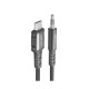 Аудиокабель Acefast C1-08 Type-C – 3.5 мм (1.2 м) (Black)