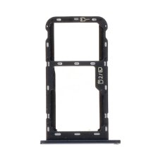 Держатель SIM-карты и карты памяти для ZTE Blade A7S (2020) (версия на 2×SIM) (Gray)