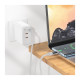 Кабель Hoco U126 USB-A – Type-C (1.2 м · 27W · 2.4A) (Gray)