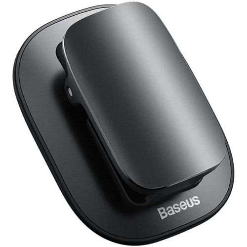 Автодержатель Baseus Platinum Vehicle Eyewear Clip Paste Type black