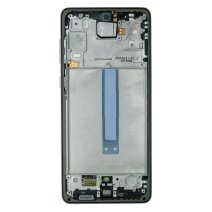 Дисплей для Samsung A736 Galaxy A73 (5G) (2022) з тачскріном в рамці (Gray) (Original)