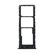 Держатель SIM-карты и карты памяти для Tecno Spark 10C (версия на 2×SIM) (Black)