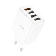 Сетевое зарядное устройство Hoco C102A 4xUSB-A (20W · 3A) (White)