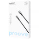 Кабель Proove Silicraft USB-A – Lightning (1 м · 12W · 2.4A) (Black)