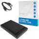 Внешний карман для SSD/HDD 2.5 Shuole U25Q831 USB 3.0 Type-C black
