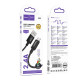 Кабель Hoco X89 USB-A – Micro-USB (2 м · 12W · 2.4A) (Black)