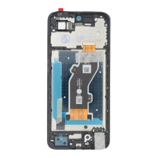 Дисплей для Infinix Smart 9 з тачскріном в рамці (Black) (Original Used) (ver. FPC)