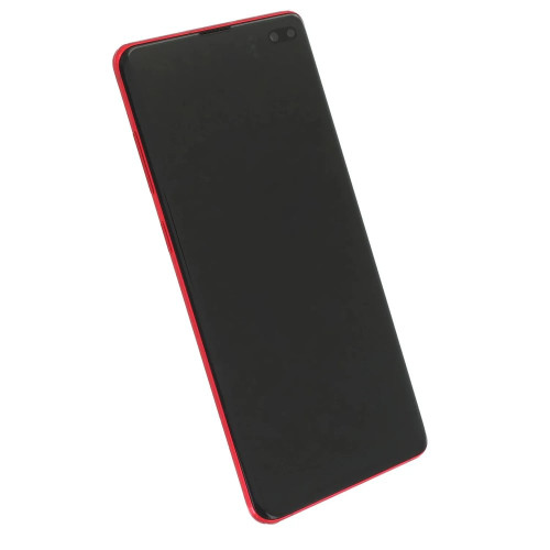 Дисплей для Samsung G975 Galaxy S10 Plus з тачскріном в рамці (Red) (Original)