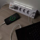 Сетевой фильтр Proove Prism Socket на 5 розеток (2xUSB-A+2xUSB-C · 1.6 м) (White)