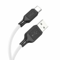 Кабель Hoco X90 Cool silicone USB-A – Type-C (1 м · 15W · 3A) (White)