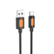 Кабель Borofone BX114 Structure USB-A – Type-C (1 м · 15W · 3A) (Black)