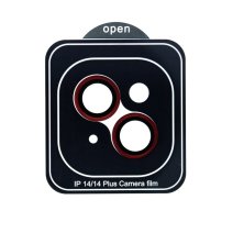 Защитное стекло камеры GERMES для Apple iPhone 14 (Red)