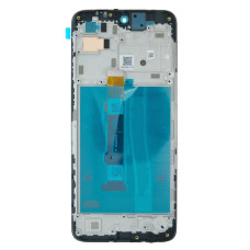 Дисплей для Motorola XT2233 Moto G42 з тачскріном в рамці (Black) (Original)