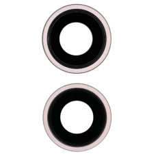 Скло камери для Apple iPhone 15 в рамці (Pink) (Original)