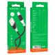 Кабель Borofone BX79 Silicone USB-A – Lightning (1 м · 12W · 2.4A) (Black)