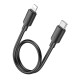 Кабель Hoco X96 Type-C – Lightning (0.25 м · 20W · 3A) (Black)