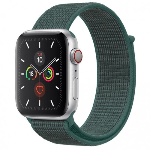 Ремешок для Apple Watch 38/40/41 мм Nylon (Pine Green)