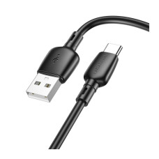 Кабель Borofone BX93 USB-A – Type-C (1 м · 27W · 3A) (Black)