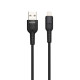 Кабель Borofone BU17 Starlight USB-A – Lightning (1.2 м · 12W · 2.4A) (Black)