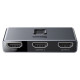 Переходник Baseus Matrix HDMI Splitter 2в1 or 1 in 2 (Space Gray)