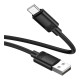 Кабель Hoco X122 USB-A – Type-C (1 м · 15W · 3A) (Black)