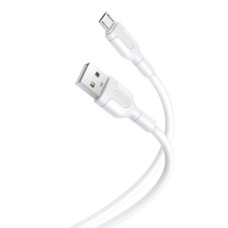 Кабель XO NB212 USB-A – Micro-USB (1 м · 10.5W · 2.1A) (White)